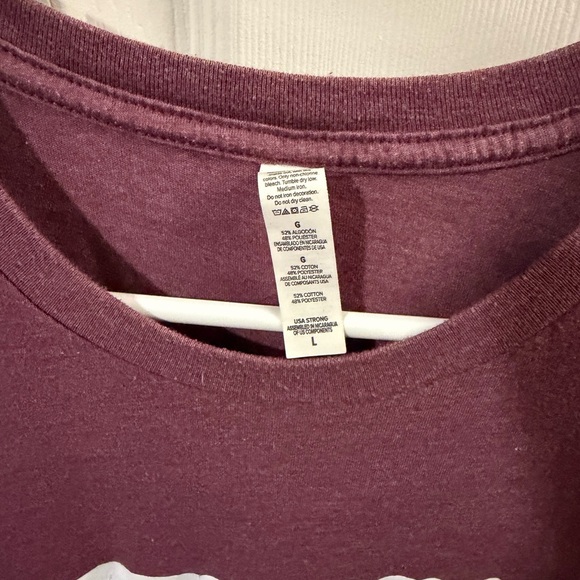 ❣️❄️Gildan Maroon Tee with T-Rex Graphic - Picture 2 of 4